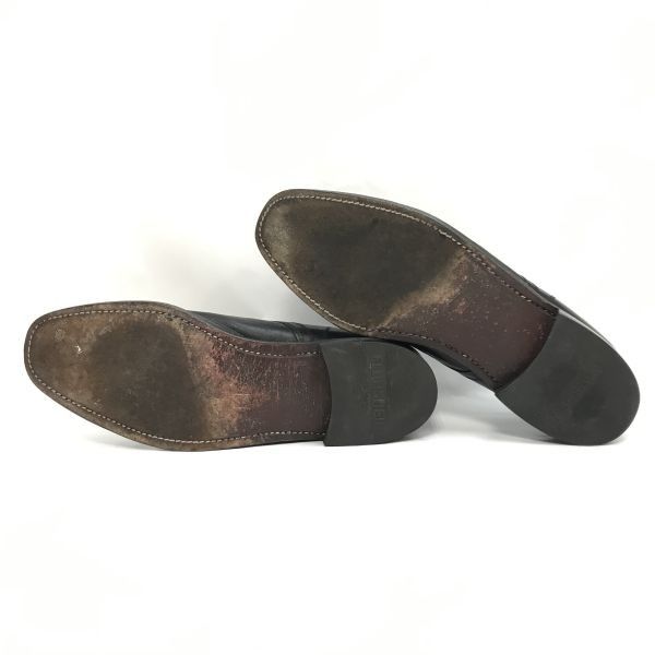 90s/Vintage☆Florsheim/フローシャイム☆Uチップ【10D/27.5/黒】青窓