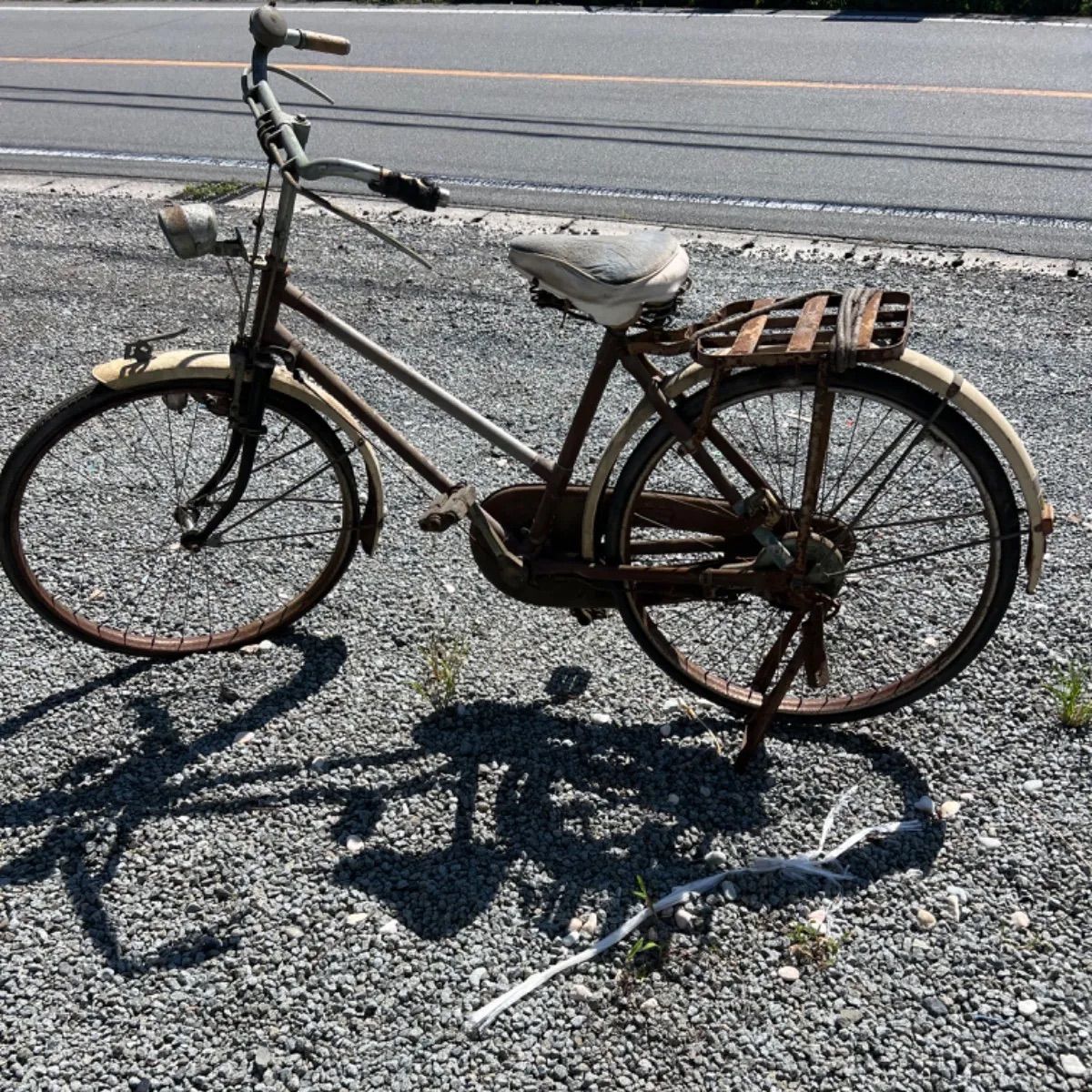 ⭐︎ 昭和 レトロ ブリヂストン ヴィンテージ 自転車 現状品 - メルカリ