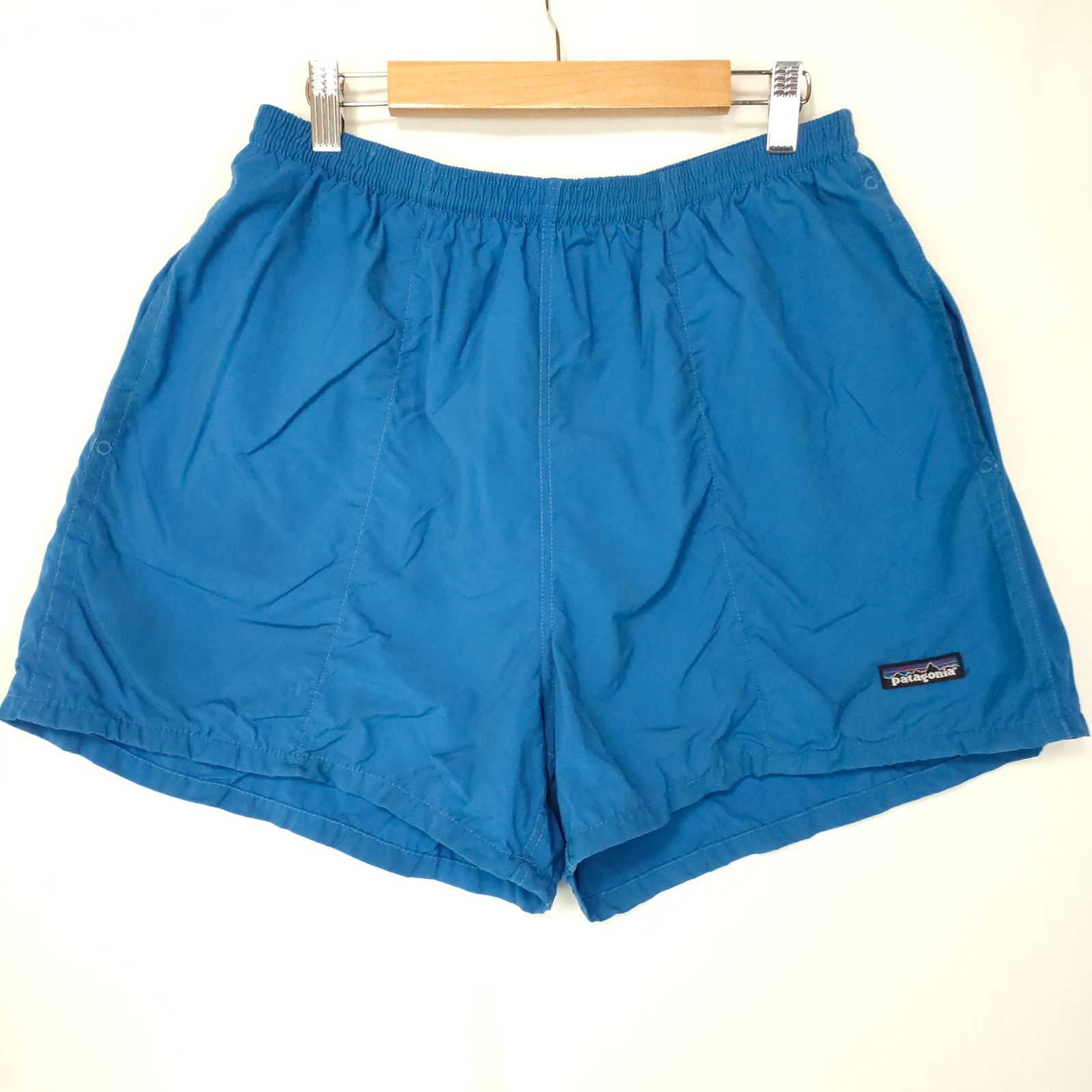美品 patagonia バギーズショーツ 5インチ ブルー サイズL