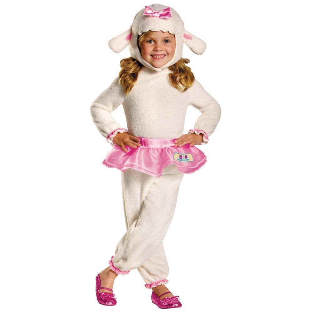 ラミー　ドックはおもちゃドクター　衣装、コスチューム L　子供女性用　LAMBIE DOC MCSTUFFINS　コスプレ