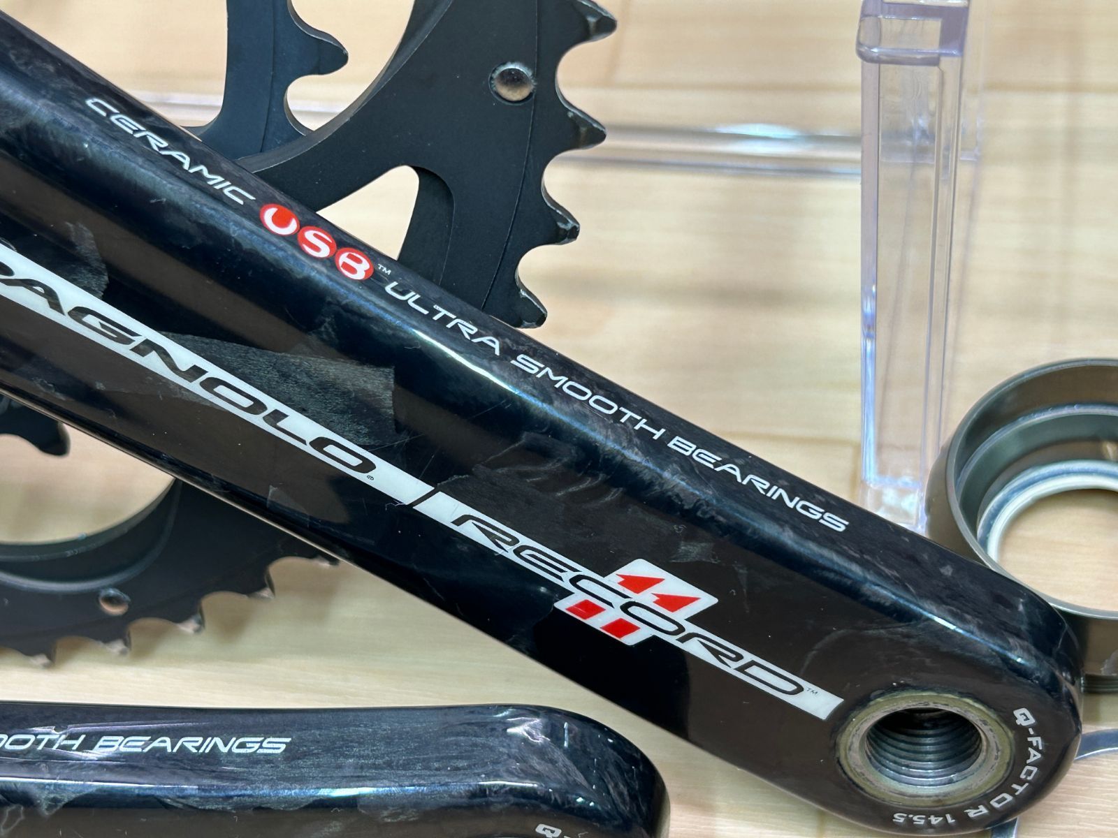 カンパニョーロ レコード11s USBセラミックベアリング 左側アーム クランク