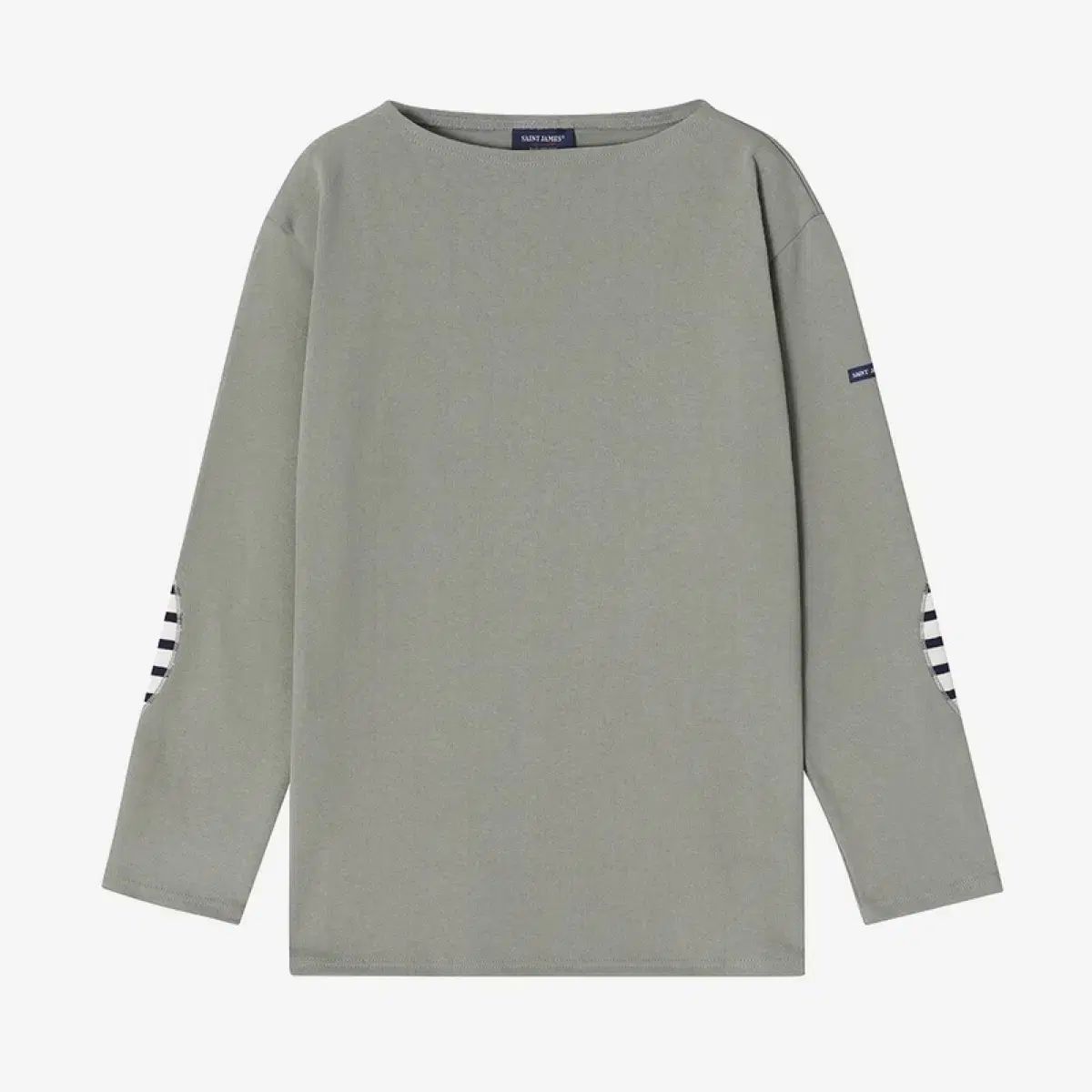  SAINT JAMES セントジェームス Guildo U Elbow Patch メンズ Tシャツ 七分 長袖カットソー トップス