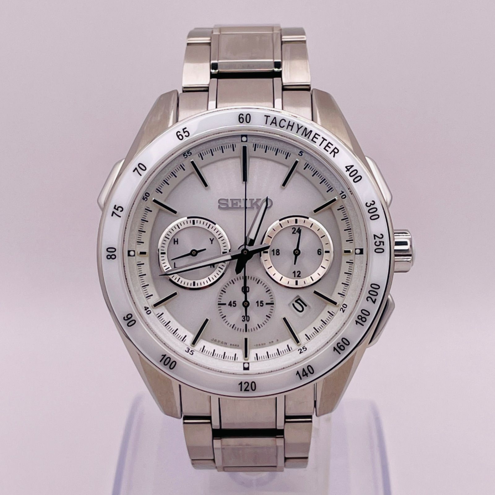 T642）良品 正常稼動 SEIKO セイコー 電波ソーラー BRIGHTZ ブライツ 
