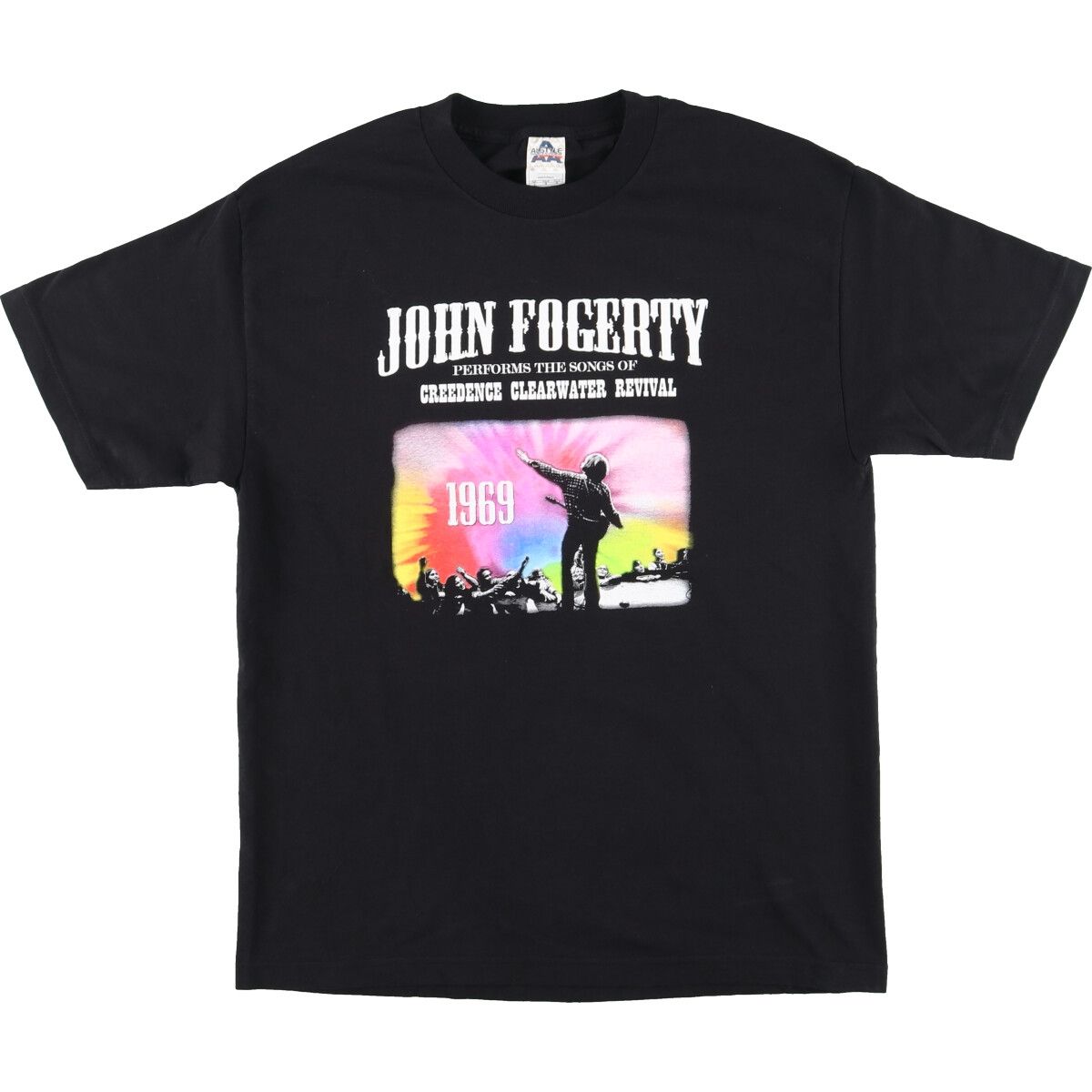古着 ALSTYLE JOHN FOGERTY ジョン フォガティ バンドTシャツ バンT メンズL/eaa436899