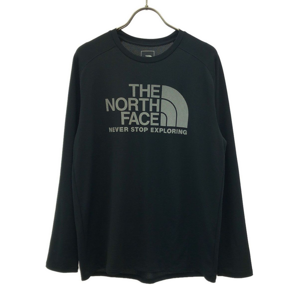 THE NORTH FACE ザノースフェイス ロゴプリント 長袖 GTDロゴクルー T 