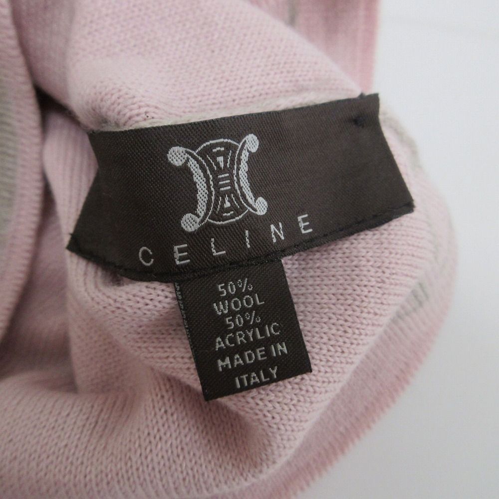 CELINE セリーヌ ロゴ ビーニー ワッチキャップ ニットキャップ