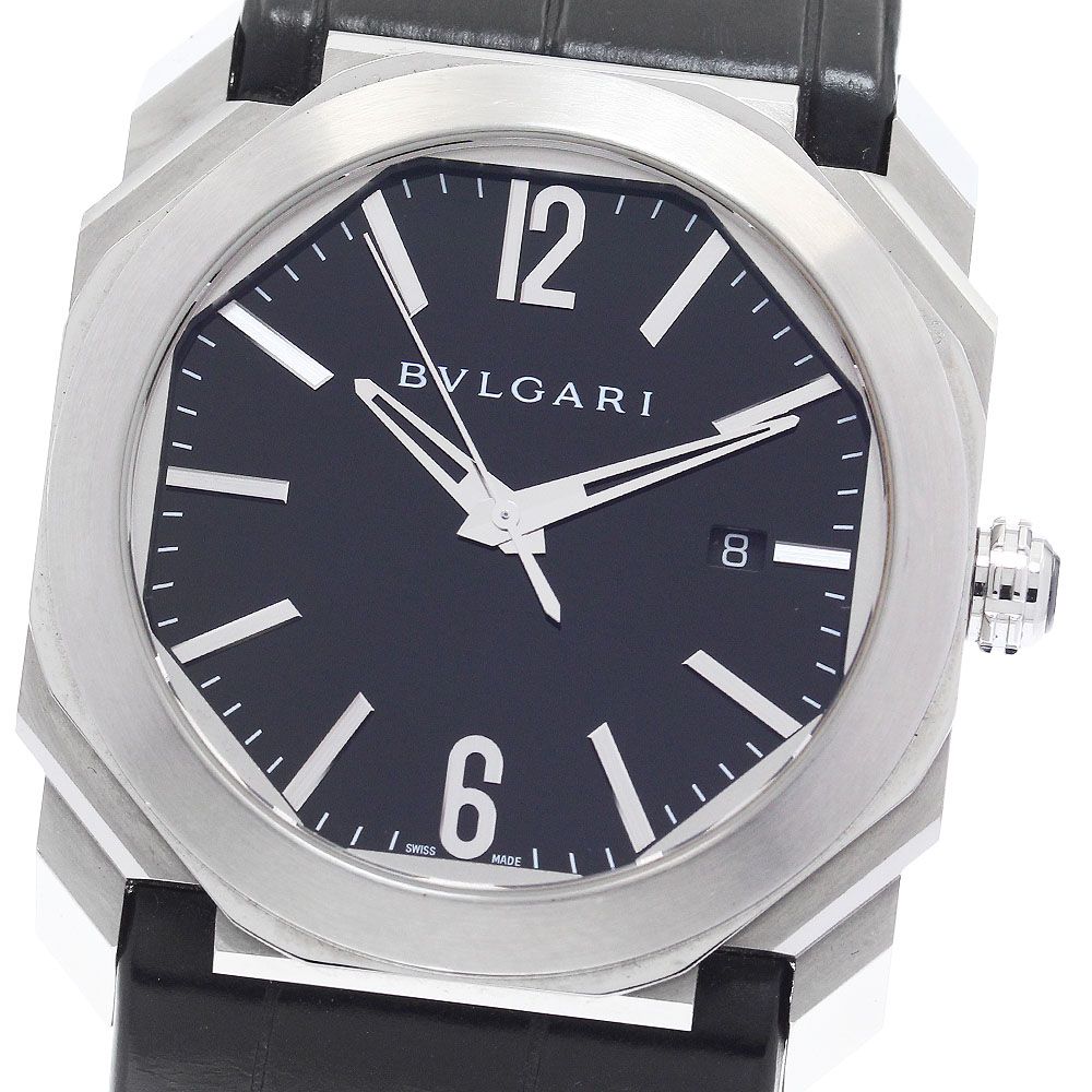 ブルガリ BVLGARI BGO41S オクト デイト 自動巻き メンズ _889702
