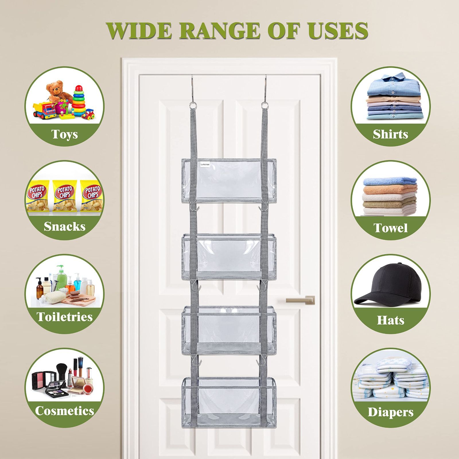 バッグ収納 タオルの収納