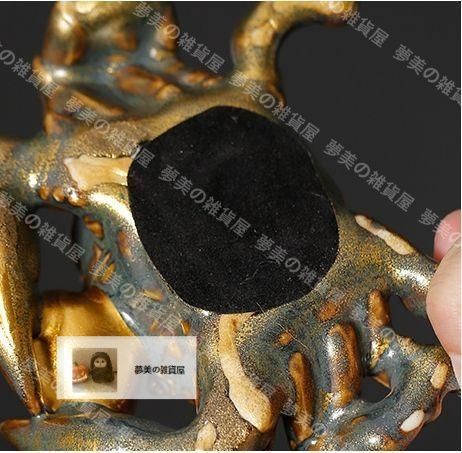 新品・未使用】茶道具 香道具 蓋置 置物 カニ 陶磁器 装飾品