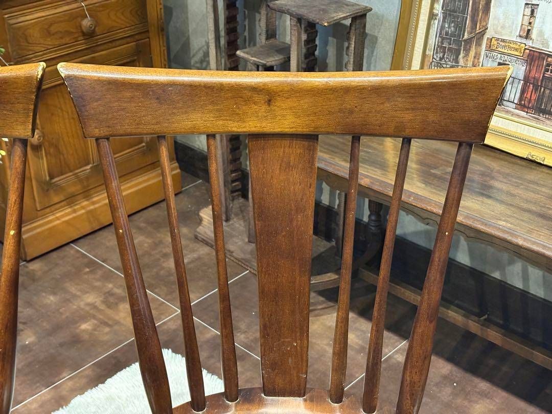 ①KASHIWA 柏木工 ウィンザーチェア スポークチェア アンティーク SY