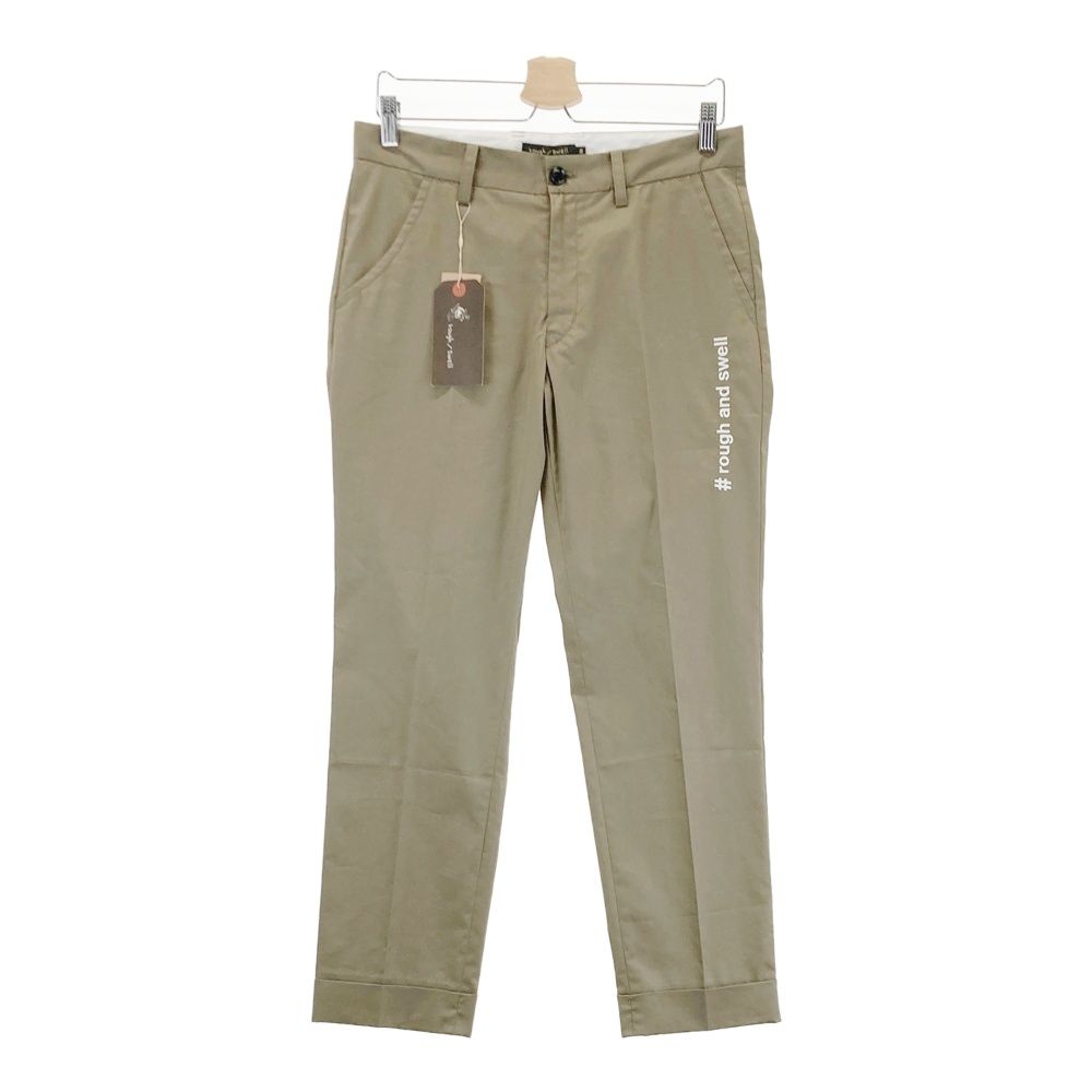 美品　ROUGH & SWELL ラアンドスウェル　ロングパンツ　カーキ色 rough&swell［ラフアンドスウェル］SWELL PANTS/キルティングジョガー
