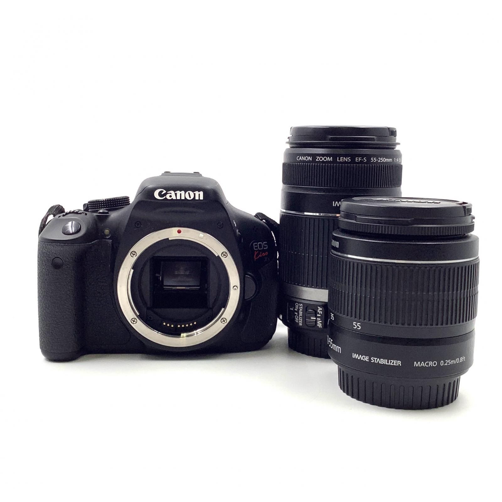Canon EOS X5 ダブルズームキット　動作確認済 ❤️おまけ多数❤️Canon EOS Kiss X5❤️ダブルズームキット