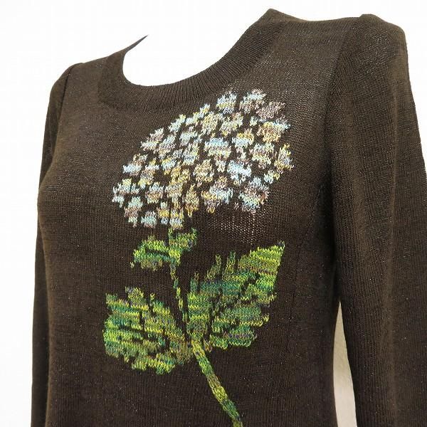 極美品【サイトウトヨコ】 斉藤都世子 一輪花 グリッター ロングワンピース 極美品【サイトウトヨコ】 斉藤都世子 一輪花 グリッター ロング