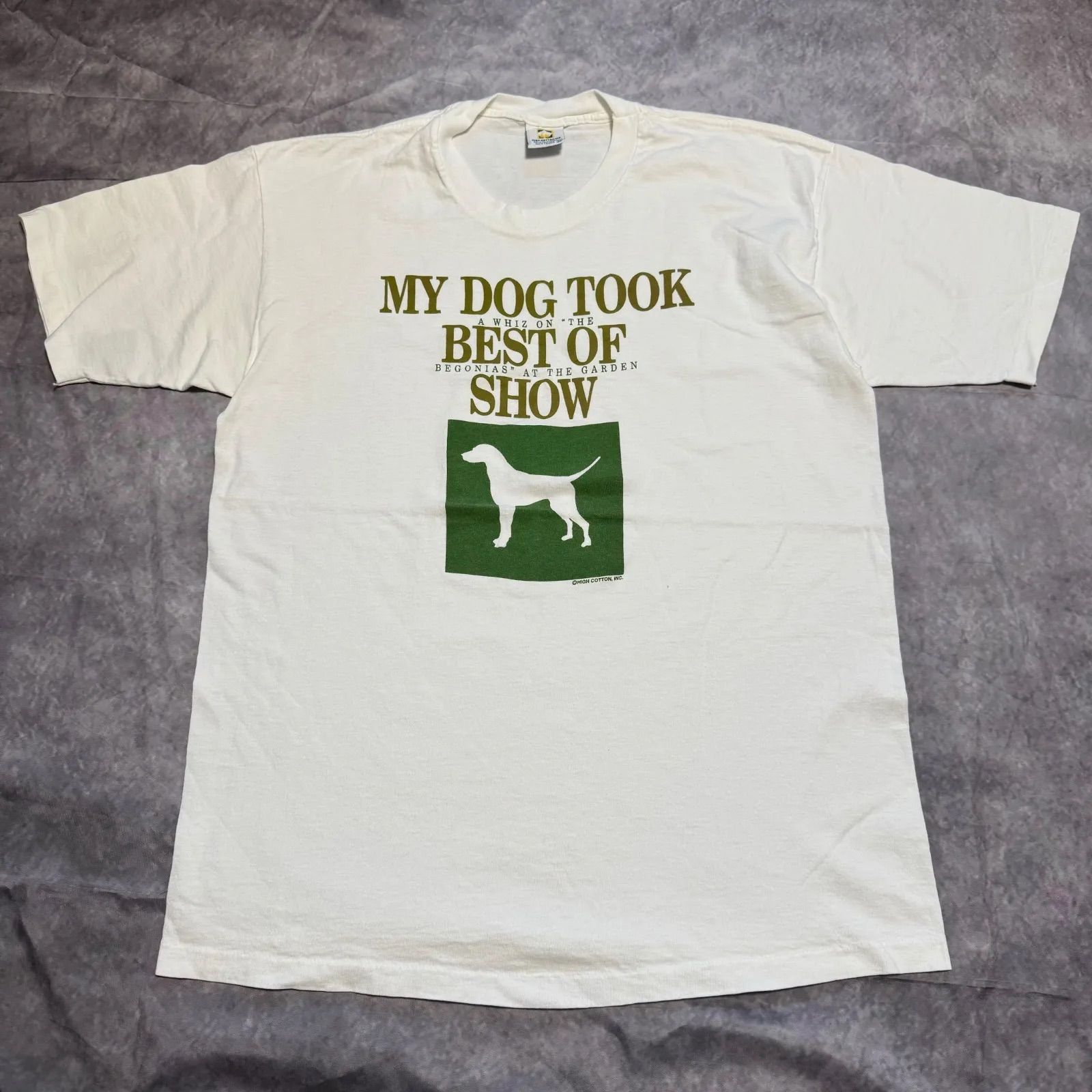 90s Dog Vintage Tshirts犬 ゴールデンレトリバー USA製 アートTシャツ 