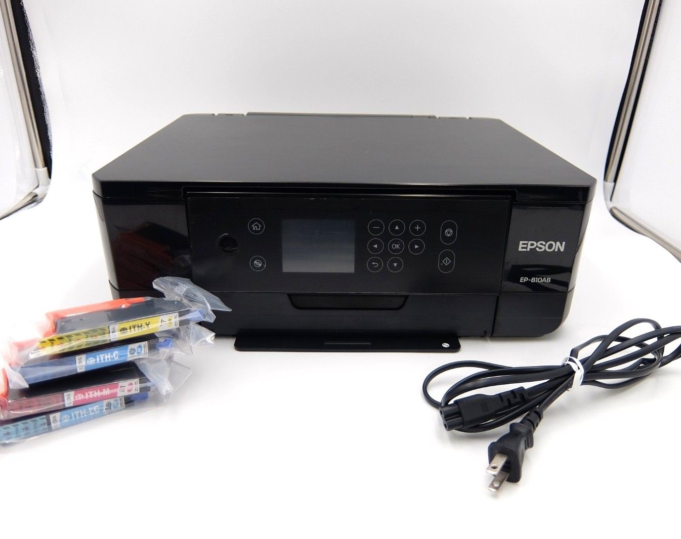 プリンター A4 エプソン インクジェット 複合機 カラリオ EP-810AB ブラック
