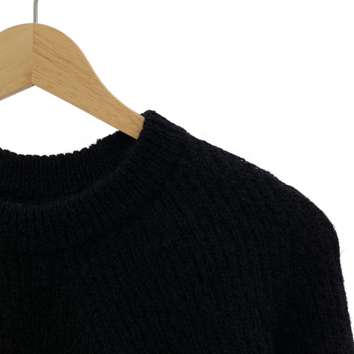 BATONER / バトナー | PURE MOHAIR100％ SIGNATURE CREW NECK モヘア 