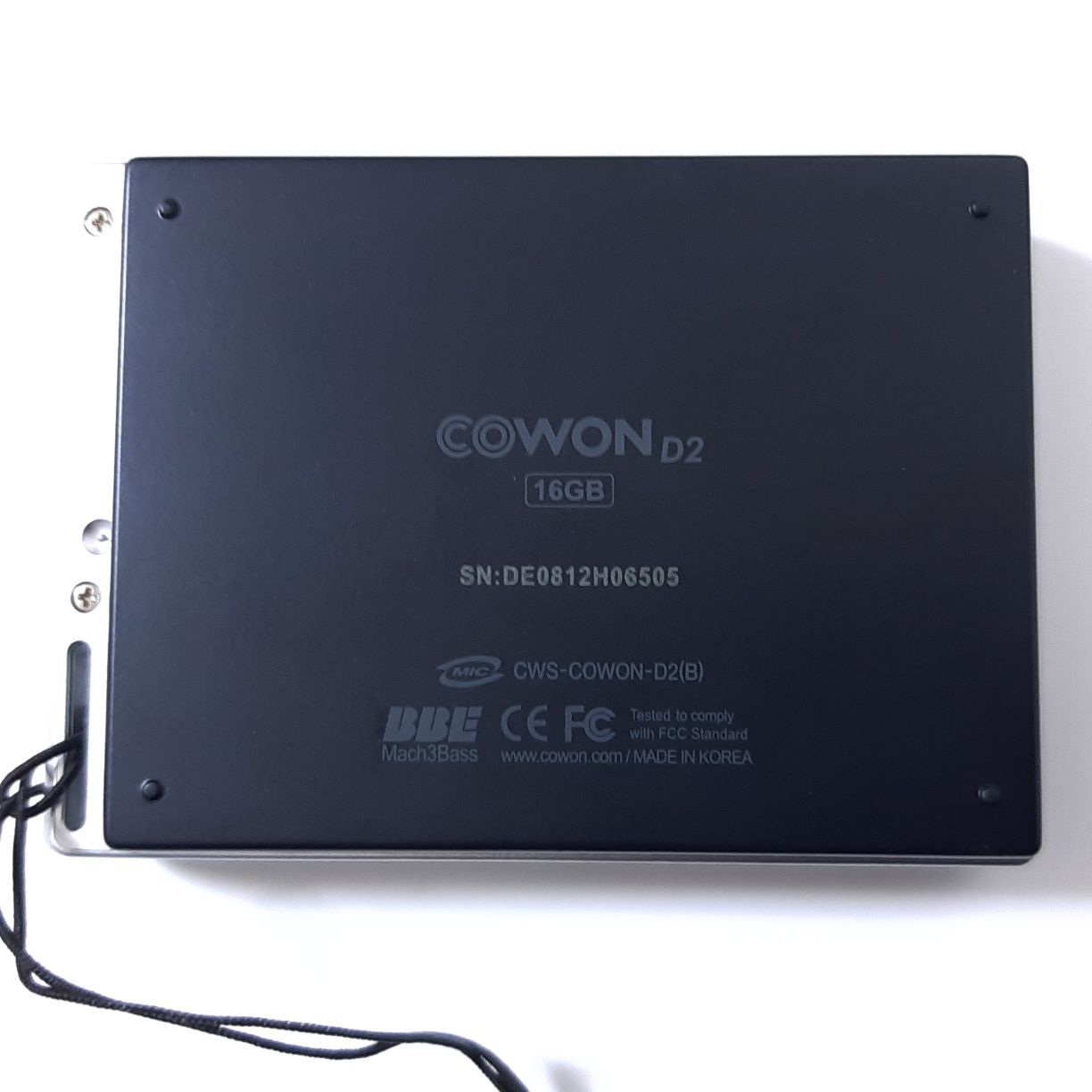 COWON D2 16GB マルチメディアプレーヤー ビデオ オーディオ