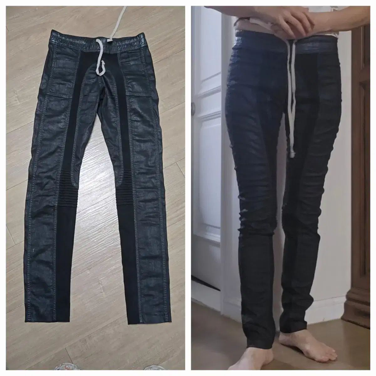 【リック・オウエンス】 ダークシャドウ デニムショートパンツ RICK OWENS DRKSHDW - 【24SS】バウハウスカーゴ デニム