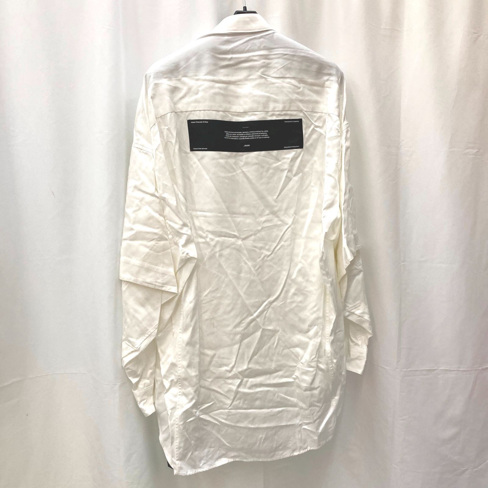 03m0818【タグ付き】JULIUS _7 ユリウス 807SHM2 Sleeve Layered