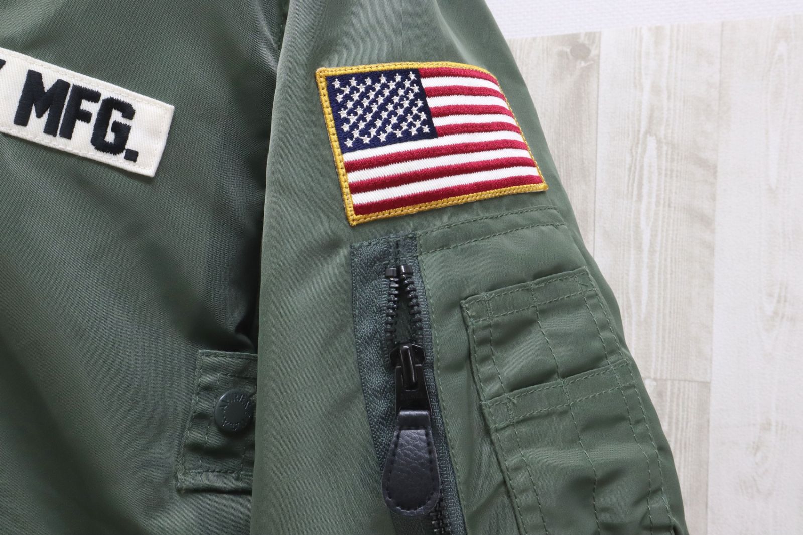 AVIREX LIGHT MA-1 FLYING CADET ライト MA-1 フライングカデット (L