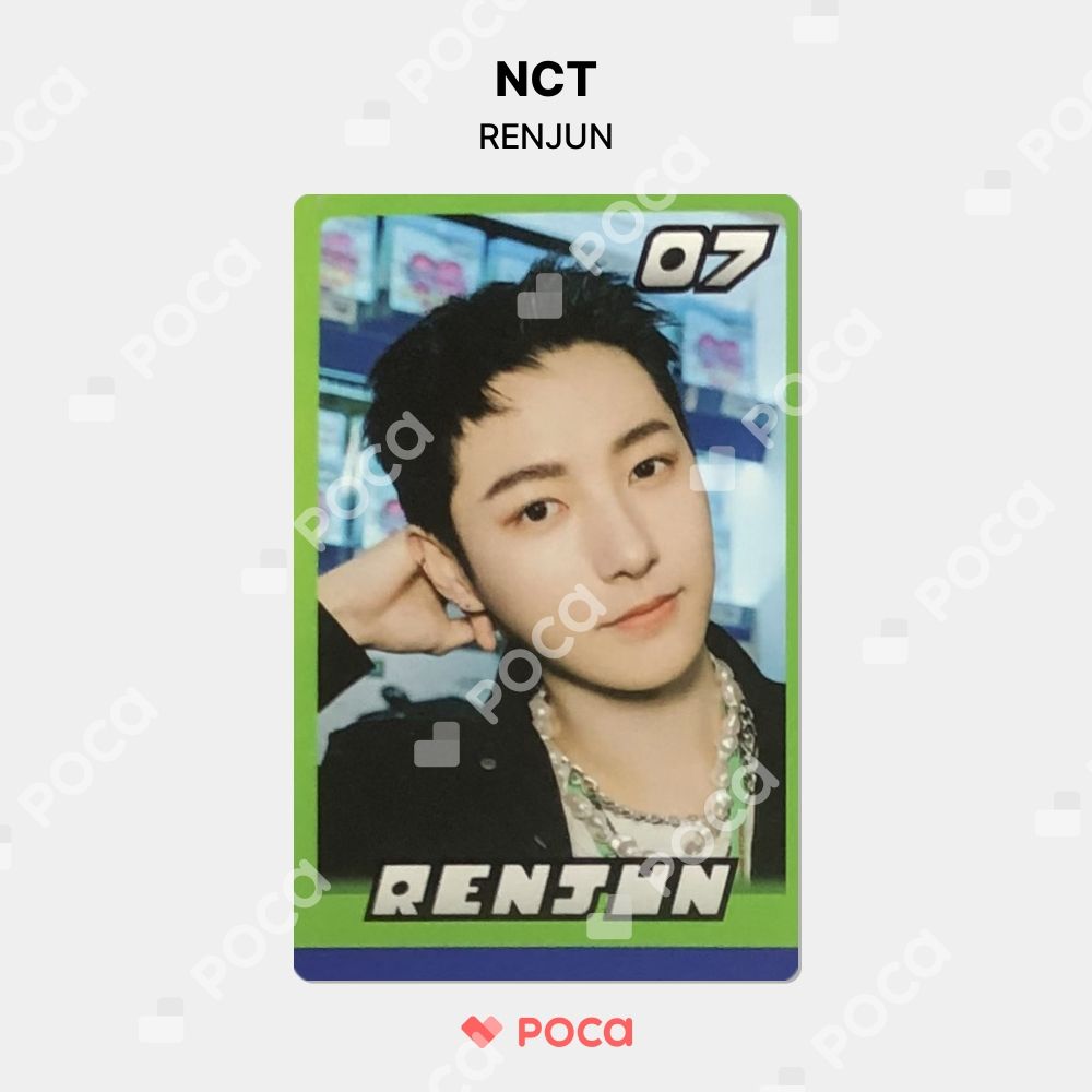 NCT ロンジュン トレカ GLITCH ARCADE CENTER POP-UP STORE