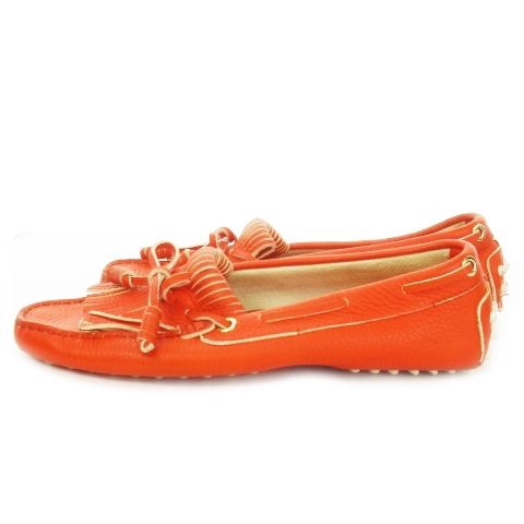 トッズ TOD'S モカシン ローファー ドライビングシューズ レザー