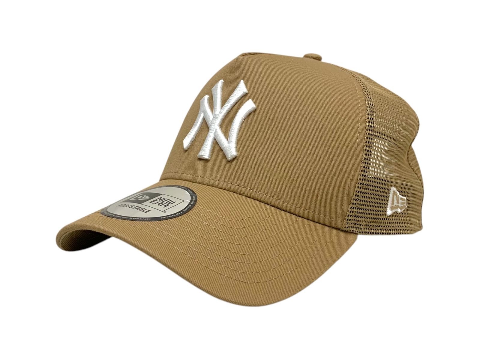 NEWERA (ニューエラ) MLB ニューヨークヤンキース ベースボールキャップ ADJUSTABLE ベージュ メンズ/036