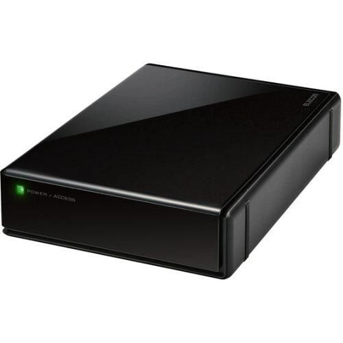 【新品・2営業日で発送】ELECOM エレコム USB3.0外付けハードディスク　ハードウェア暗号化　パスワード保護　8TB　ブラック ELD-EEN080UBK 1個