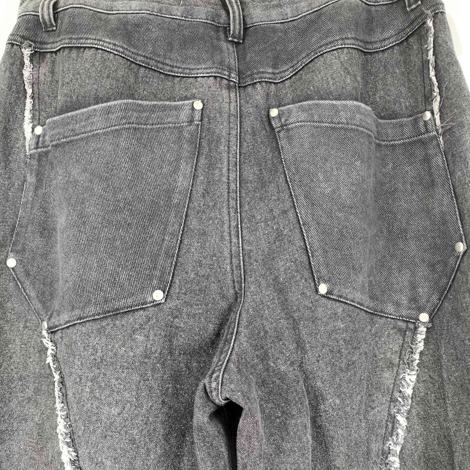 jentlouis Bicolor Semi-Flare Denim