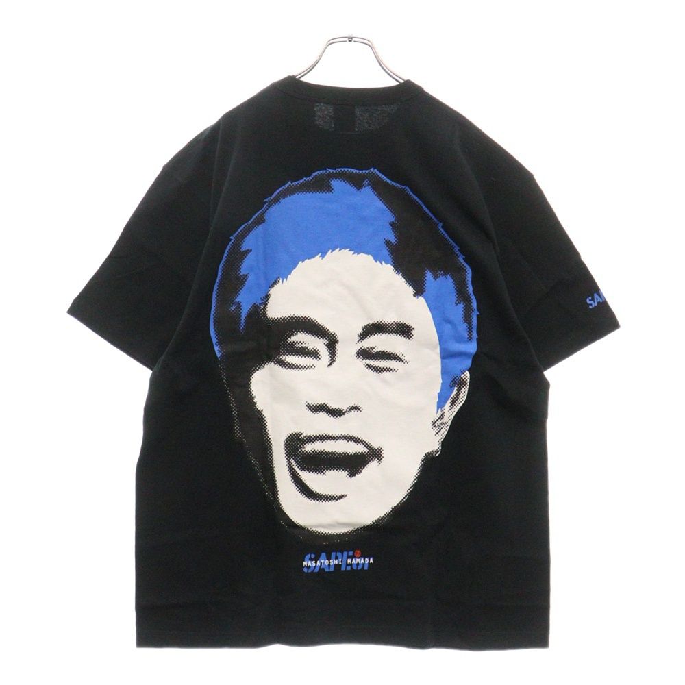 SAPEur (サプール) ×MASATOSHI HAMADA 印鑑LOGO S/S TEE 浜田雅功 印鑑ロゴ 半袖Tシャツカットソー  ブラックA0024-014 - メルカリ