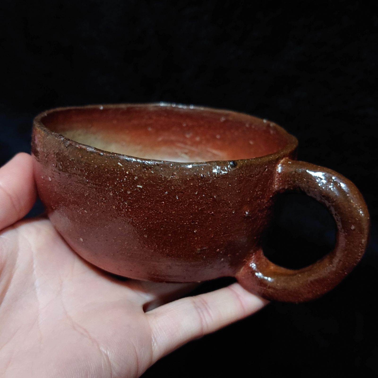 ◯68【2314】フリーカップ…備前焼 フリーカップ【2314】…備前焼の通販 by m-まぁる｜ラクマ