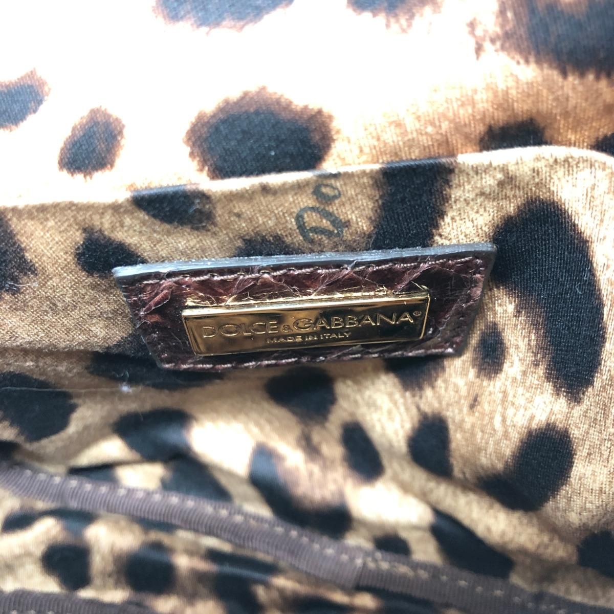 【定番】DOLCE&GABBANA チェーンショルダーバッグ 希少 DOLCE&GABBANA ドルガバ DG チェーン ショルダーバッグ