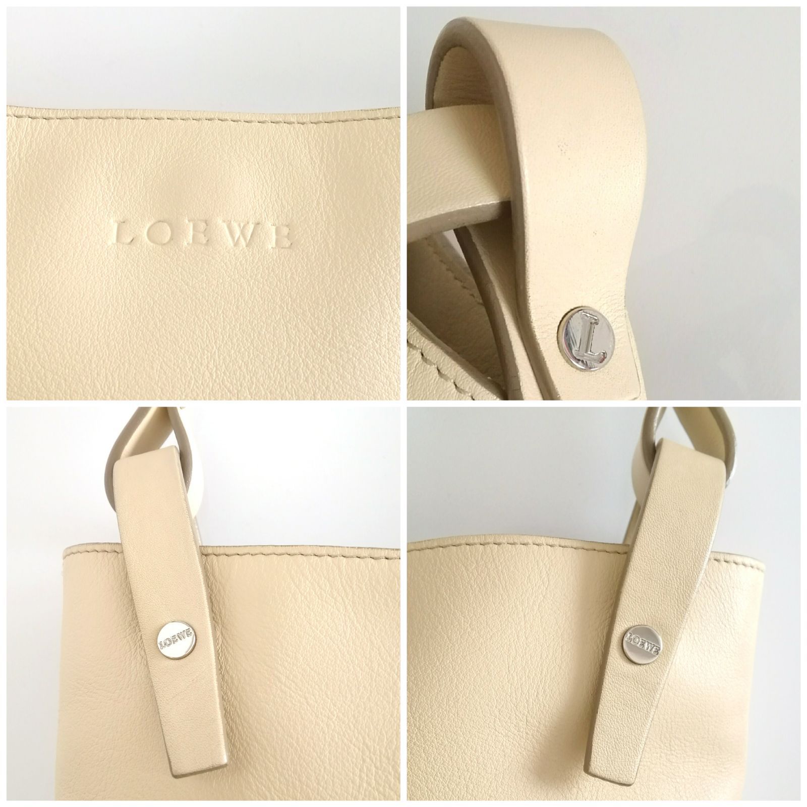 LOEWE ロエベ アシンメトリック ショルダーバッグ ベージュ LOEWE ロエベ アシンメトリック ショルダーバッグ ベージュ
