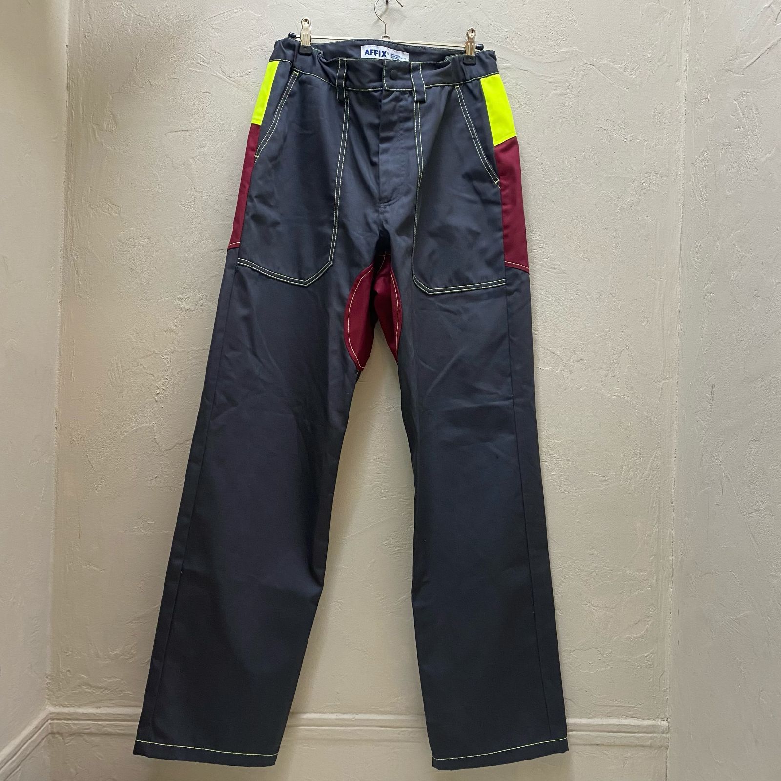 AFFIX アフィックス 20SS TRI-COLOUR WORK PANT トリコロール ワーク