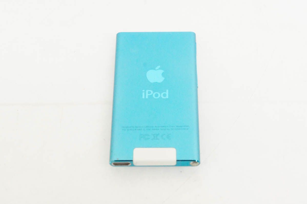 中古】Appleアップル 第7世代 iPod nano 16GB ブルー MD477J - メルカリ
