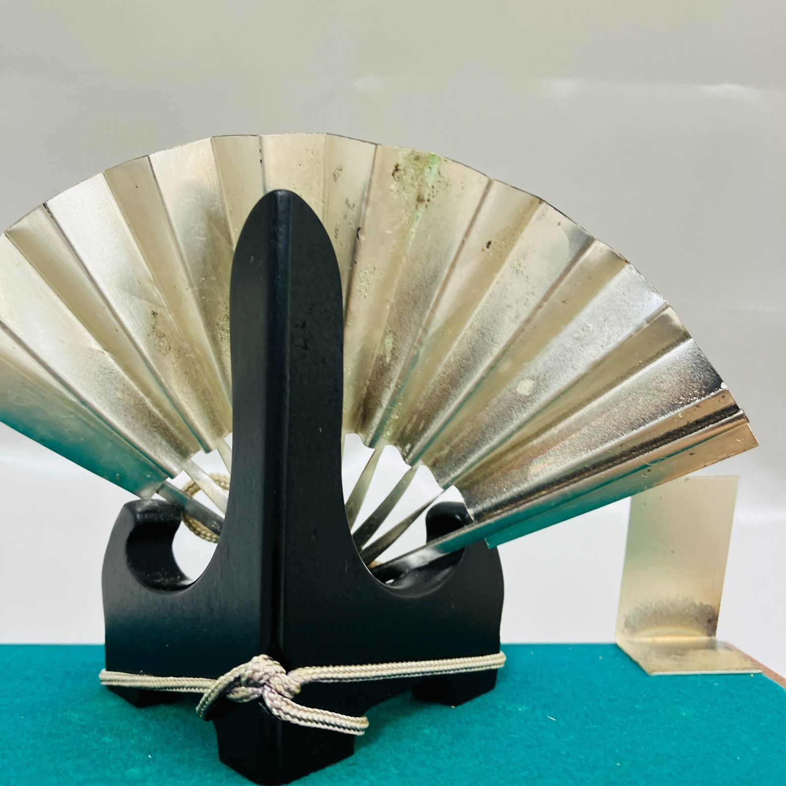 純銀製 松竹梅 扇子 扇 飾り 【公式通販】