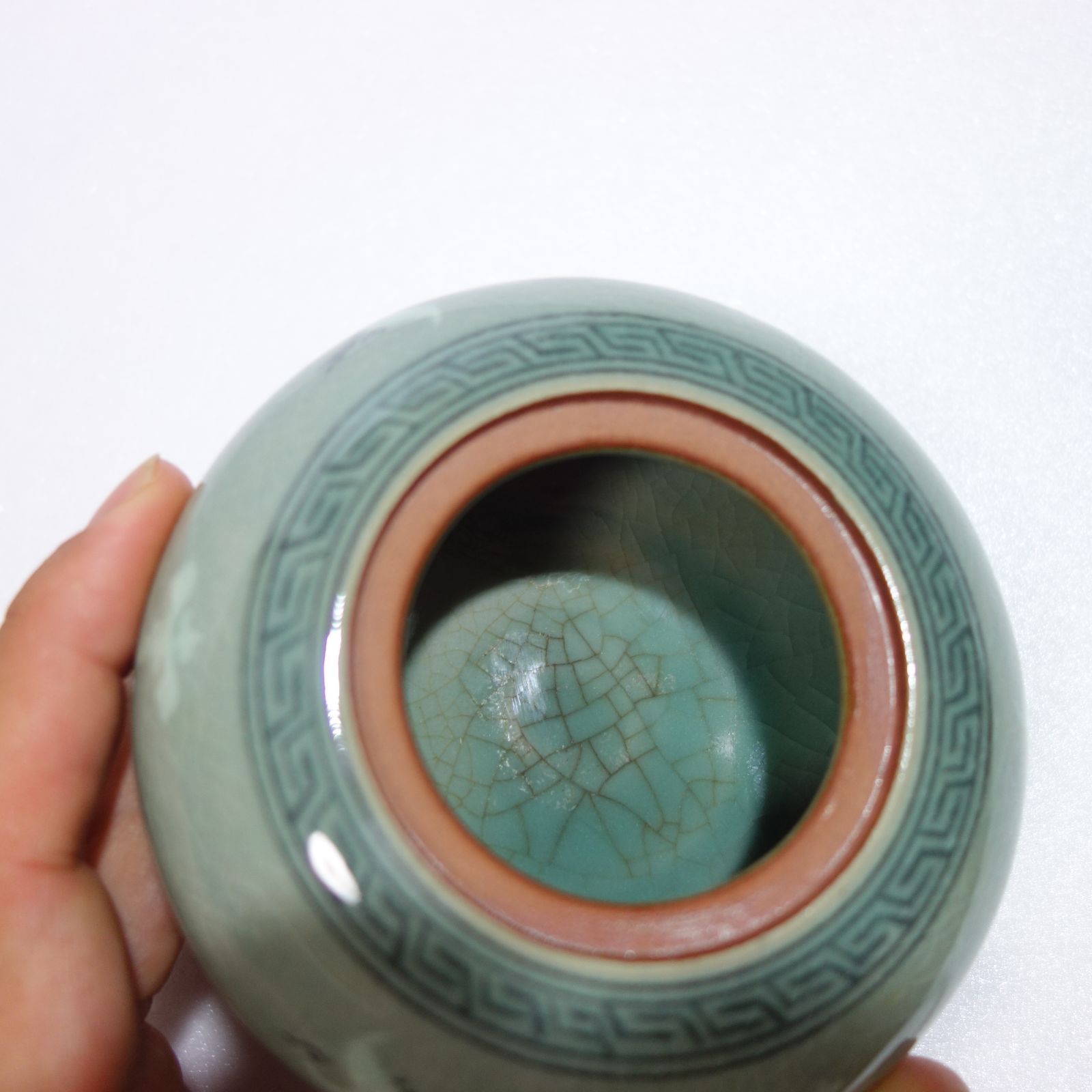 美品】香炉・置き香炉 漢青 高麗青磁 鶴 - メルカリ