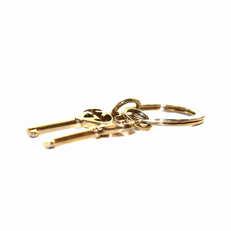グッチ GUCCI キーリング キーホルダー チャーム 鍵モチーフ