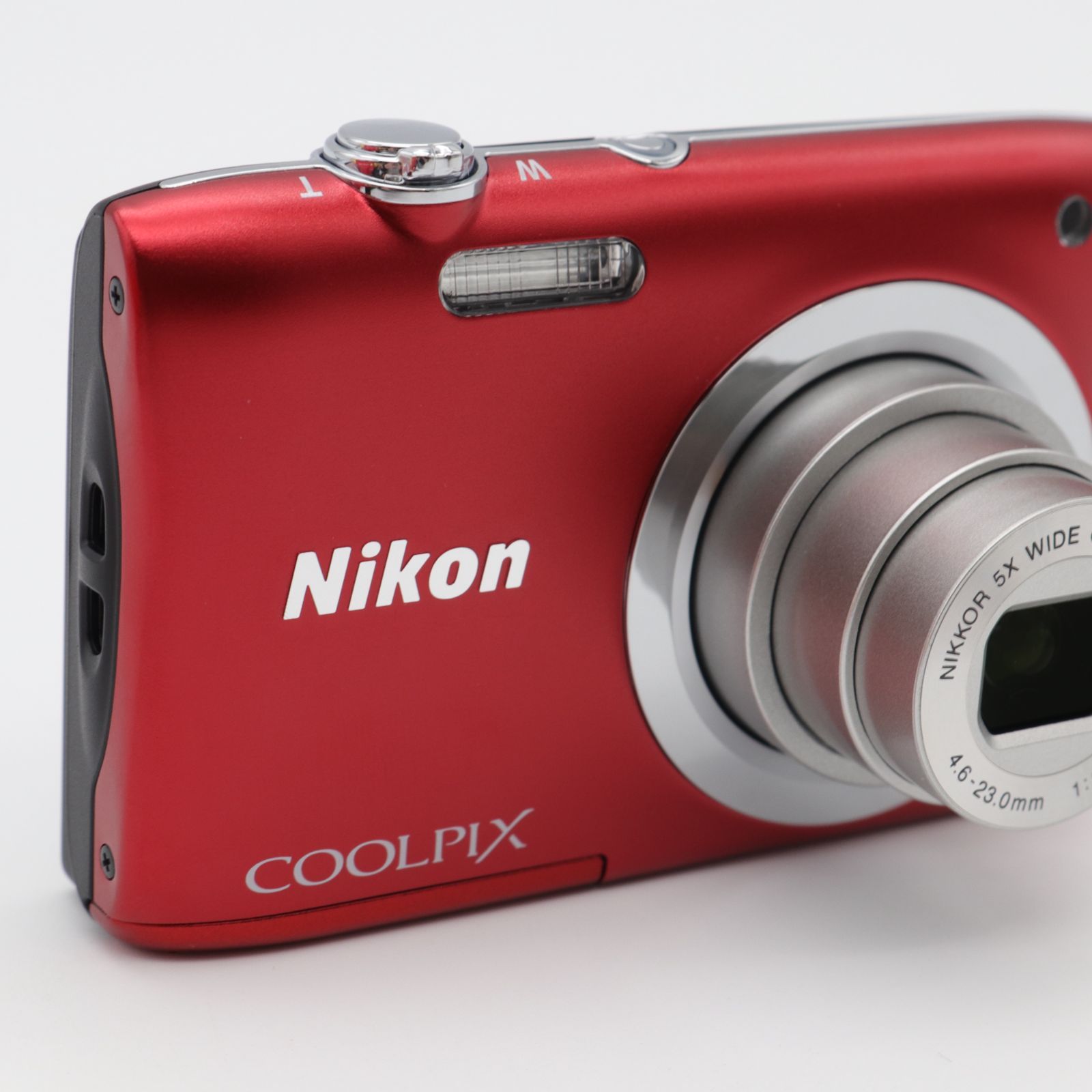 新品級】Nikon デジタルカメラ COOLPIX A100 光学5倍 2005万画素 レッド A100RD #956 - メルカリ