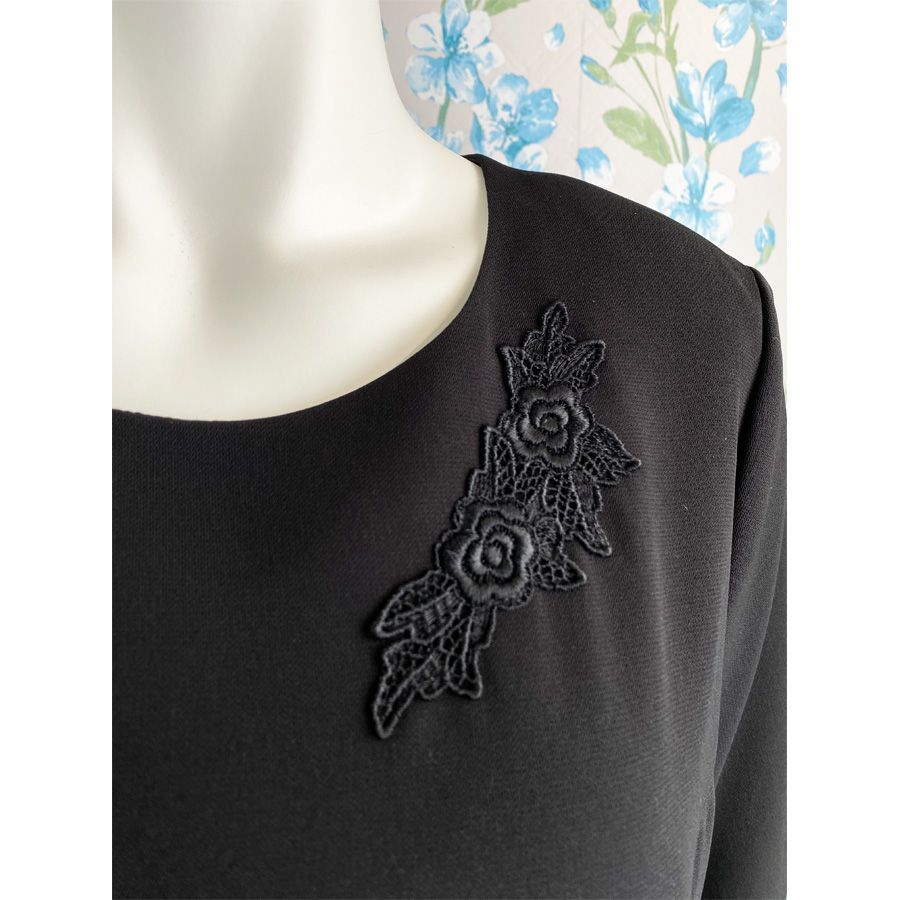 ブラックフォーマルアンサンブル2点セット