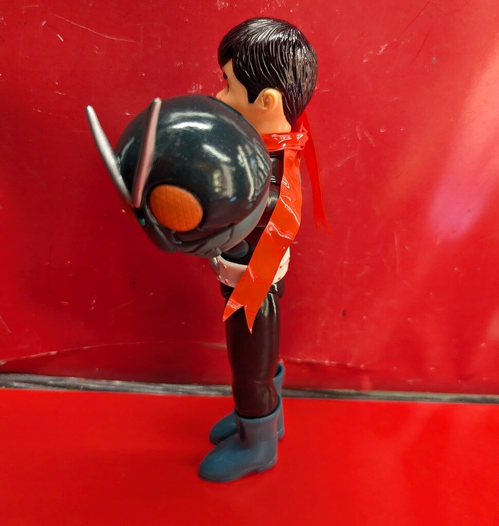 仮面ライダー　スタンダードソフビ　面取れ　ユニファイブ Yahoo!オークション -「仮面ライダー 面取れソフビ」の落札相場