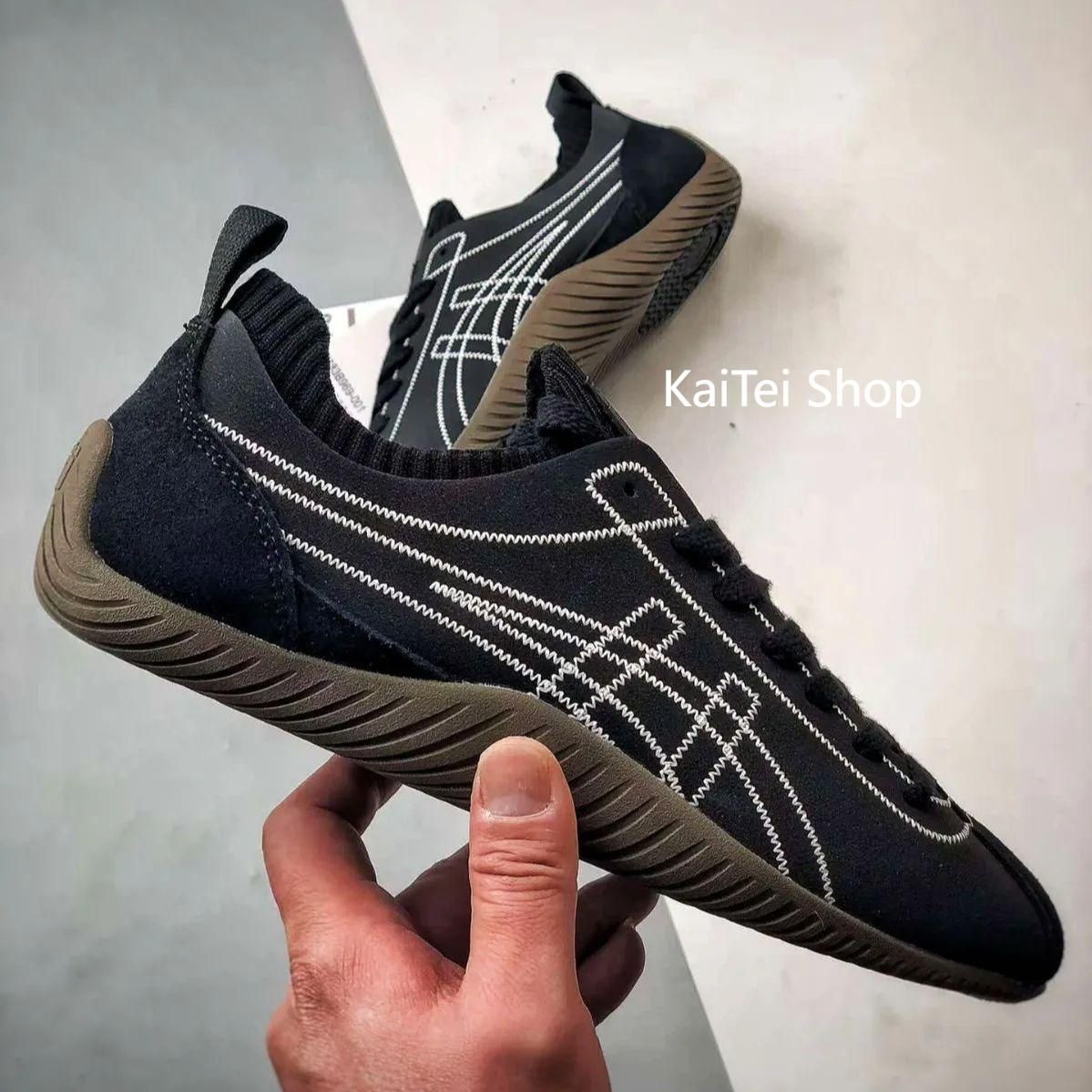 Onitsuka Tiger sclaw オニツカタイガー ブラック - メルカリ