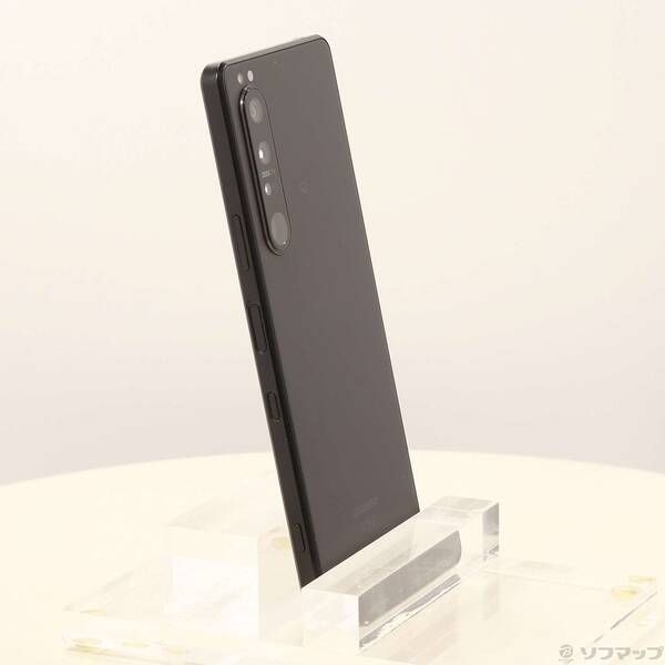 中古品〕 Xperia 1 III 256GB フロストブラック SO-51B docomo
