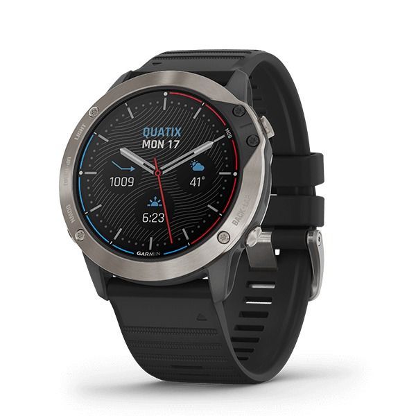 GARMIN ガーミン スマートGPSウォッチ Quatix6x Dual Power black 正規代理店品 010-02157-0A
