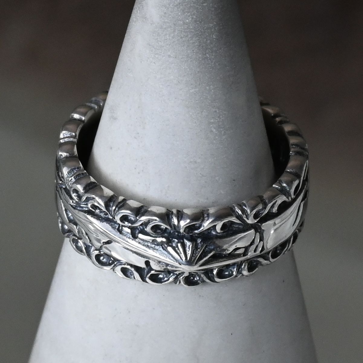 SAAD サード 太陽神 リング 925 シルバー ビッグサイズ 極太 21号 SAAD サード 太陽神 リング 925 シルバー ビッグサイズ 極太 21号