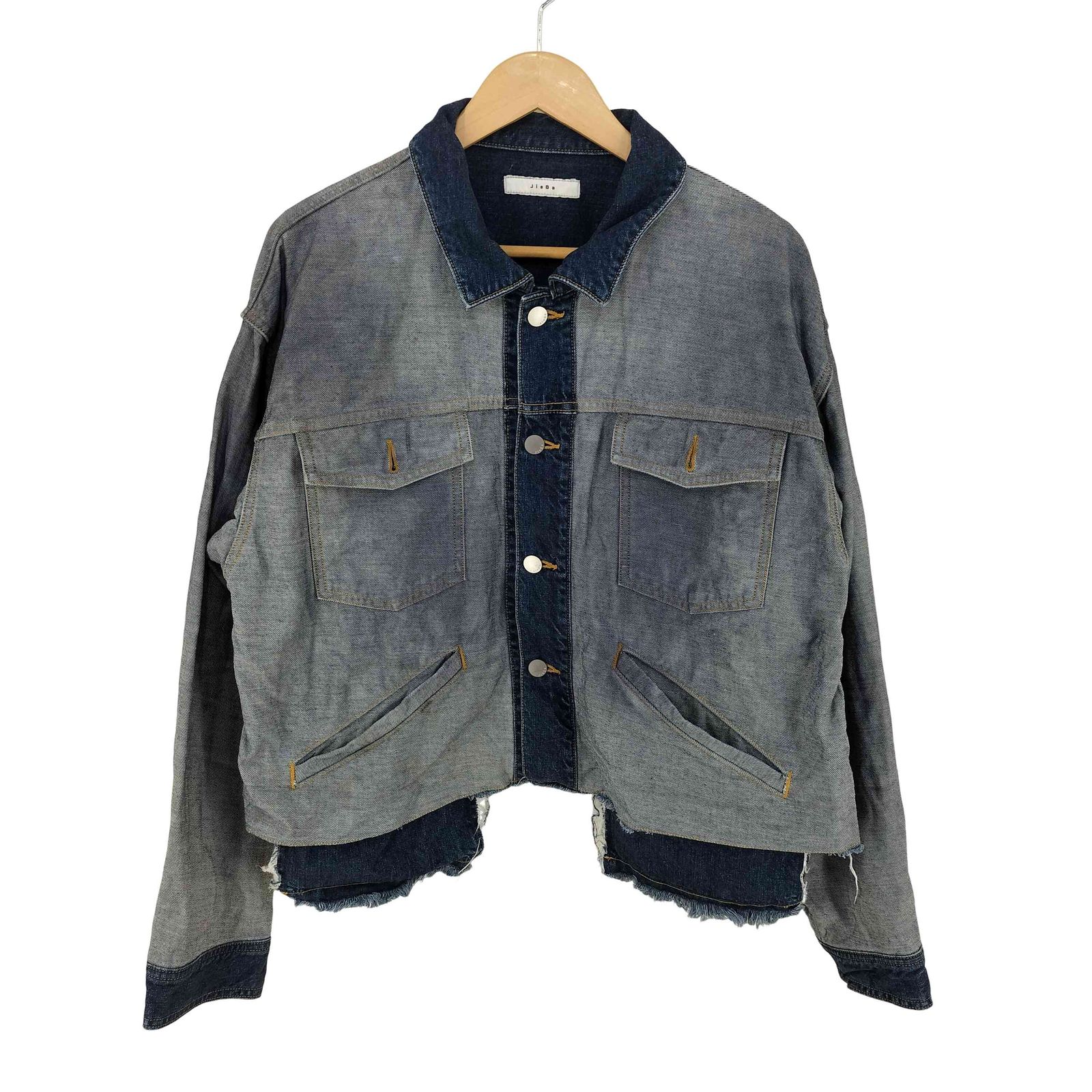 ジエダ Jieda BACK SIDE DENIM JACKET メンズ JPN 2