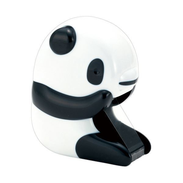 まとめ ニチバン セロテープ パンダカッター15mm×8m ホワイト＆ブラック CT-15PAWB 1個 ×30セット