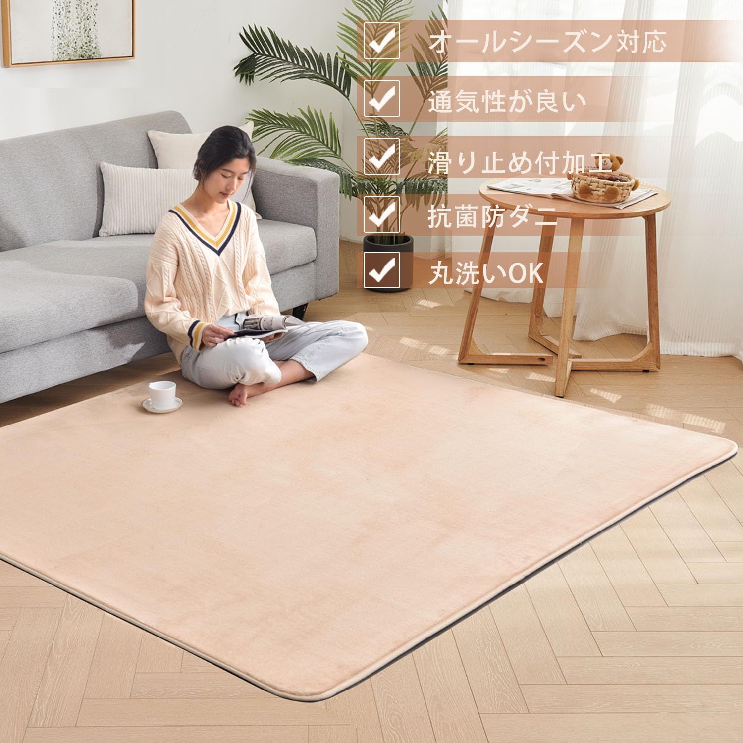絨毯 トムとジェリー洗える おぞ オールシーズンタイプ