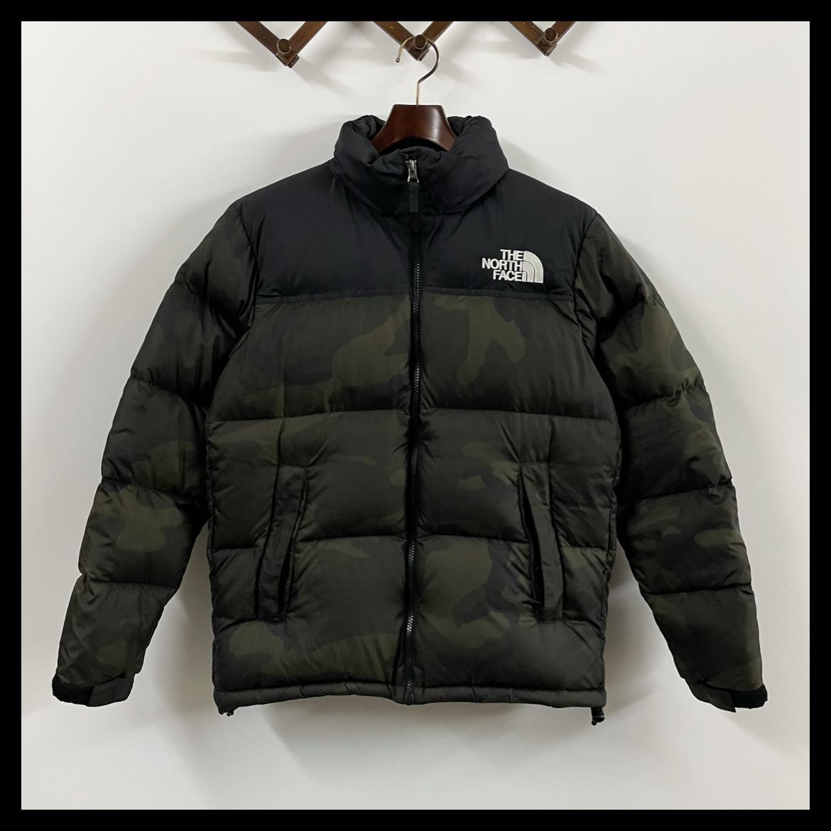 THE NORTH FACE ノースフェイス ノベルティ ヌプシ 迷彩 美品