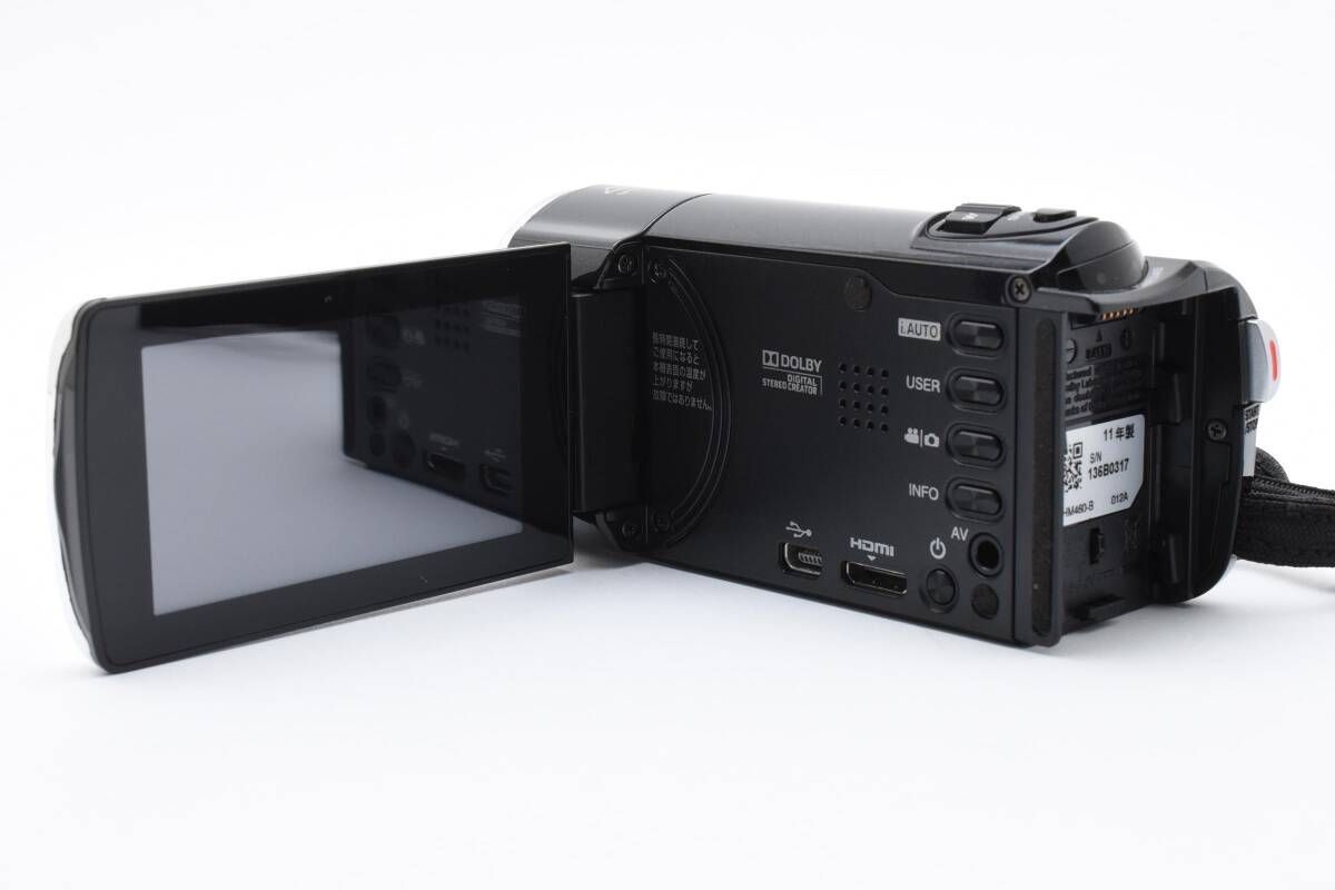 美品 JVC デジタルビデオカメラ Everio GZ-HM460-B エブリオ 美品 JVC デジタルビデオカメラ Everio GZ-HM460-B エブリオ 2025年